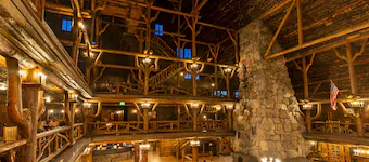 Old Faithful Inn - Inside the Park