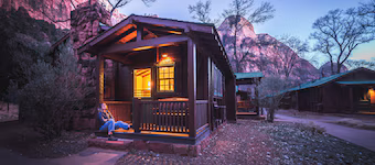 Zion Lodge - Inside the Park
