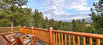 Rivendell Log Cabin - walk into RMNP!  Continental Divide Views!  Large Hot Tub!